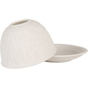 Clayre & Eef Świecznik na Świeczki Tealight Ø 12x8 cm