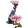 Clayre & Eef 6PR5799 Miska Dekoracyjna 18x12x24 cm Niebiesko-Różowa