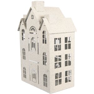 Clayre & Eef Dekoracja Dom 26x16x40 cm Beżowa