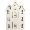 Clayre & Eef Dekoracja Dom 26x16x40 cm Beżowa