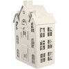 Clayre & Eef Dekoracja Dom 26x16x40 cm Beżowa