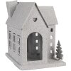 Clayre & Eef Dekoracja Dom 26x17x24 cm Szara
