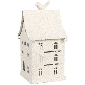 Clayre & Eef 6Y5934 Dom Dekoracyjny 14x15x28 cm Beżowy