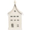 Clayre & Eef 6Y5934 Dom Dekoracyjny 14x15x28 cm Beżowy