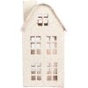 Clayre & Eef Dekoracja Dom 14x14x26 cm Beżowa