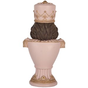 Clayre & Eef 6PR5366 Dekoracja Orzechowyłamek Różowy 16x10x30 cm