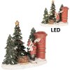 Clayre & Eef Dziecko przy Skrzynce Poczty LED 16x12x14 cm