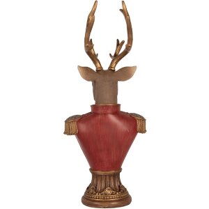 Clayre & Eef Popiersie Jelenia 16x14x36 cm