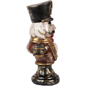 Clayre & Eef Figurka Łamacz Orzechów 9x6x15 cm Czerwona