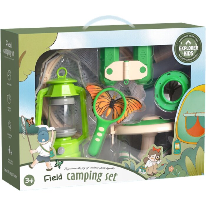 Byomic Kids Zestaw Campingowy dla Dzieci – 8-częściowy