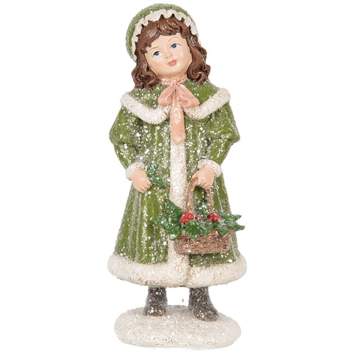 Clayre & Eef 6PR5687 Różowa Dekoracja Dziecięca 8x9x18 cm