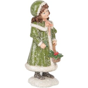 Clayre & Eef 6PR5687 Różowa Dekoracja Dziecięca 8x9x18 cm