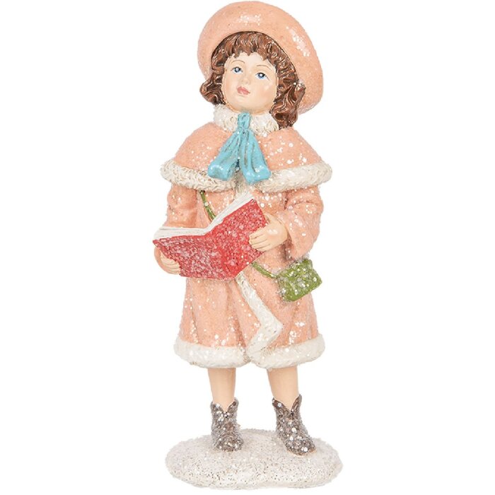 Clayre & Eef 6PR5688 Dekoracja Dziecięca Błękitna 7x8x18 cm