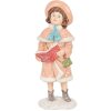 Clayre & Eef 6PR5688 Dekoracja Dziecięca Błękitna 7x8x18 cm