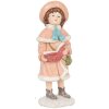 Clayre & Eef 6PR5688 Dekoracja Dziecięca Błękitna 7x8x18 cm