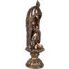 Clayre & Eef 6PR5702 Kompozycja Świąteczna Ø 14x43 cm Złoto-Brąz