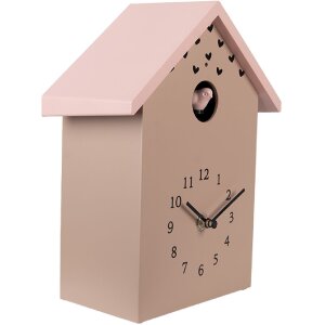 Clayre & Eef 6KL0840 Zegar Ścienny 20x10x26 cm 3xAA