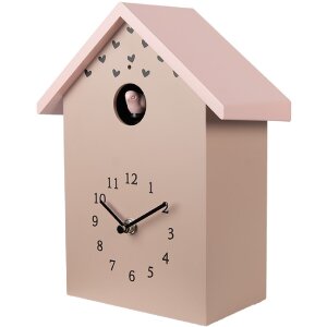 Clayre & Eef 6KL0840 Zegar Ścienny 20x10x26 cm 3xAA