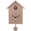 Clayre & Eef 6KL0840 Zegar Ścienny 20x10x26 cm 3xAA