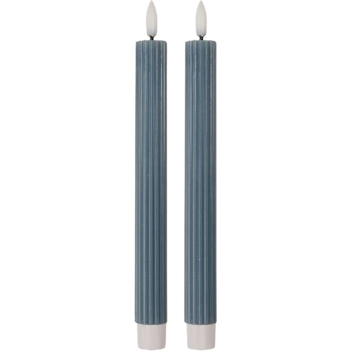 Clayre & Eef Zestaw 2 Świec LED Ø2x25 cm