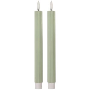 Clayre & Eef Zestaw 2 Świec LED Ø 2x25 cm