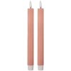 Clayre & Eef Zestaw 2 Świec LED Rosa 2x25 cm