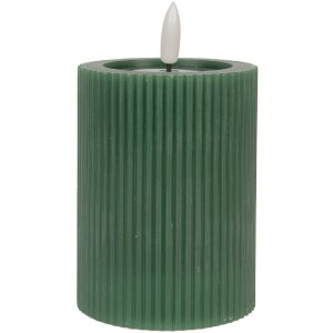 Clayre & Eef Świecznik LED Ø 8x13 cm