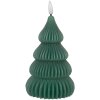 Clayre & Eef Świeca LED Choinka 8x17 cm 2xAA