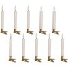 Clayre & Eef Zestaw 10 Świec LED 2x14 cm Białe