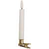 Clayre & Eef Zestaw 10 Świec LED 2x14 cm Białe