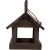 Clayre & Eef 6H2456 Domek dla ptaków 17x25x21 cm brązowo-beżowy
