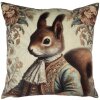 Clayre & Eef CPA22 Poszewka na poduszkę 45x45 cm Beżowo-Brązowa