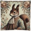 Clayre & Eef CPA22 Poszewka na poduszkę 45x45 cm Beżowo-Brązowa