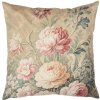 Clayre & Eef CPA23 Poszewka na poduszkę 45x45 cm Beżowo-Różowa