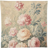 Clayre & Eef CPA23 Poszewka na poduszkę 45x45 cm Beżowo-Różowa