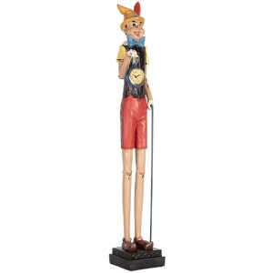 Clayre & Eef Figurka Pinokio 12x11x68 cm