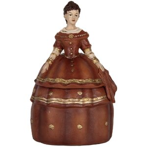 Clayre & Eef Skrzynka na biżuterię Kobieta 19x16x29...