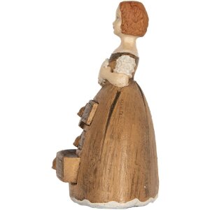 Clayre & Eef Pudełko na biżuterię Kobieta 16x11x20 cm