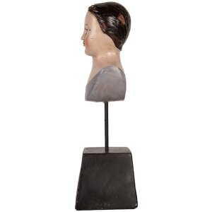 Clayre & Eef Biusta Kobieta 11x11x34 cm Beżowo-Brązowa