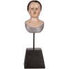 Clayre & Eef Biusta Kobieta 11x11x34 cm Beżowo-Brązowa