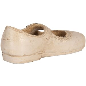 Clayre & Eef Dekoracja But 15x6x5 cm Beżowa