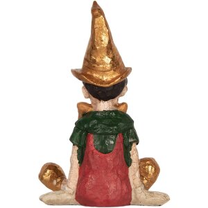 Clayre & Eef Pinocchio 13x13x19 cm beżowo-czerwona