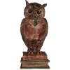 Clayre & Eef Skarbonka Sowa 16x15x35 cm