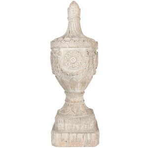 Clayre & Eef 5MG0066 Dekoracja Ornament Beżowy 25x25x75 cm