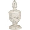 Clayre & Eef 5MG0067 Dekoracja Ornament Beżowo-Szary 22x48 cm