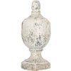 Clayre & Eef Ornament Barokowy Beżowo-Szary 19x45 cm