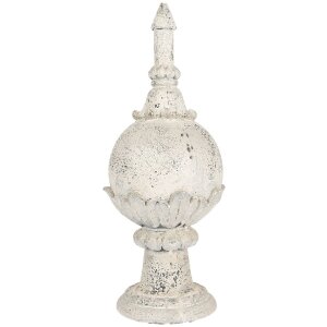 Clayre & Eef Ozdoba Dekoracyjna Beżowo-Szara 24x61 cm