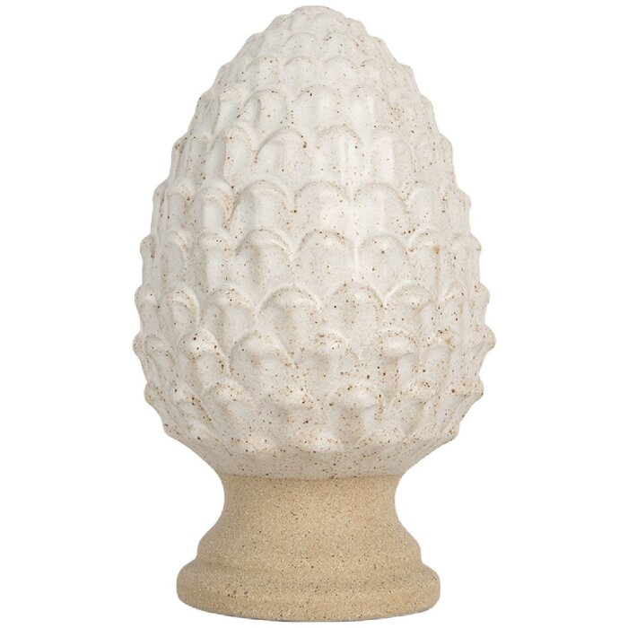 Clayre & Eef Szyszka Ceramiczna Beżowa 9x15 cm