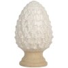 Clayre & Eef Szyszka Ceramiczna Beżowa 9x15 cm