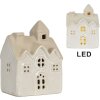 Clayre & Eef 6CE2180 Dekoracja Dom z LED 9x6x12 cm